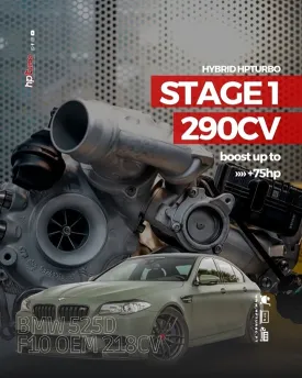 Hybrid Turbo BMW 525D / 125 D / 225D / 325D / 425D / X1 25DX / X5 25D BITURBO 218HP
